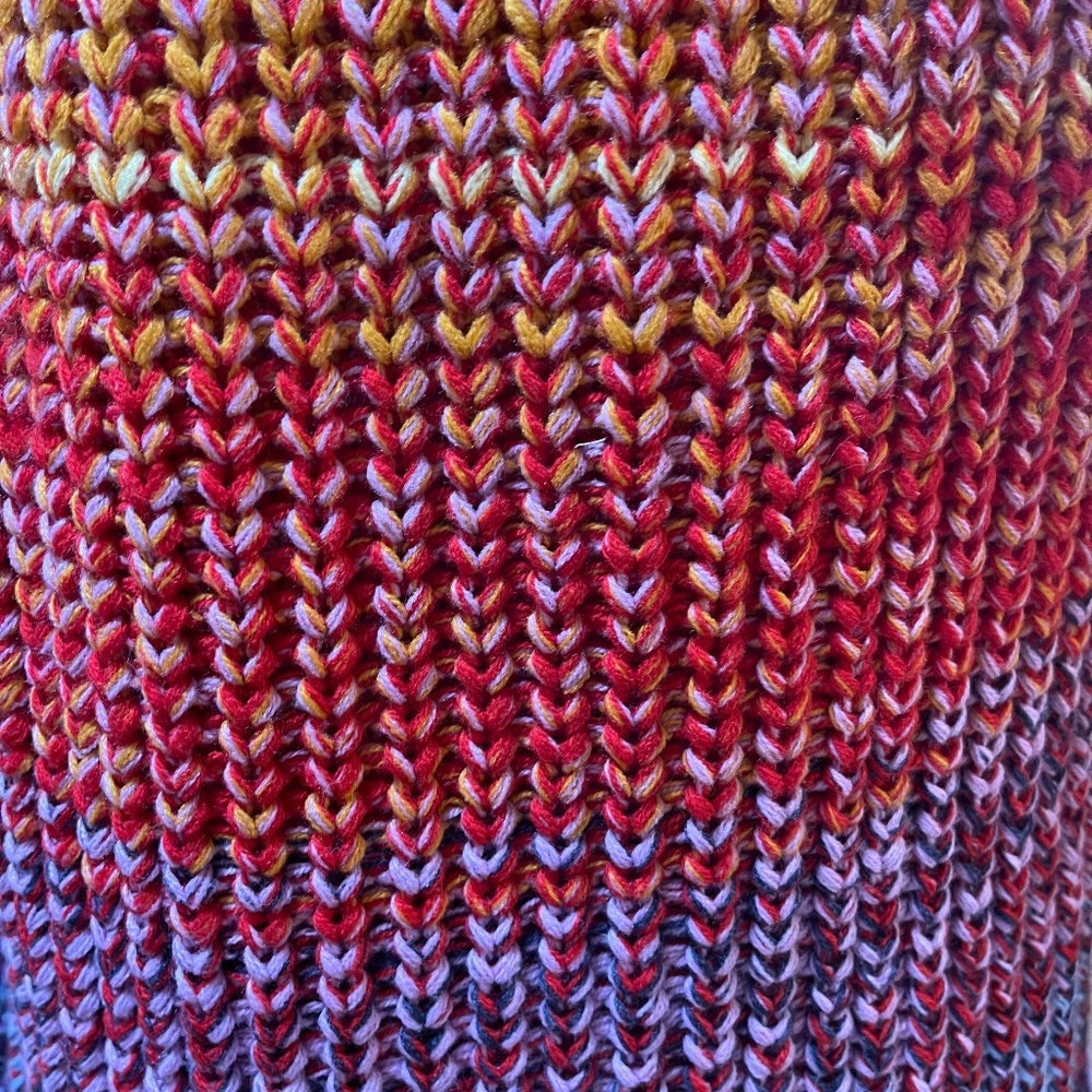 NEW! 525 America Born in Brklyn Rainbow Marled Cardigan Sweater Size XS NWT! - Picture 13 of 16